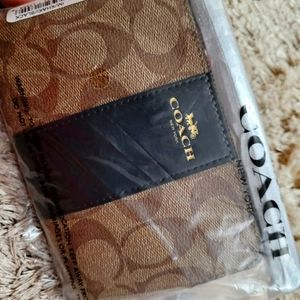 Authentic coach wallet